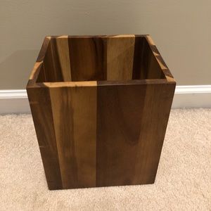 Target Wooden Basket - Brown